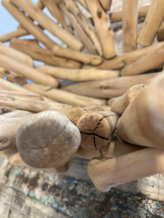 Rustic Driftwood Decorative Bowl - Picture 13 of 16